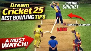 Dream Cricket 2026 best bowling and batting tips | Dream Cricket Gameplay rank up
