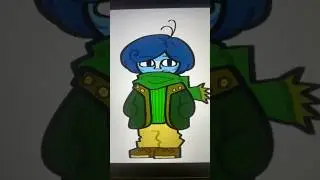 I DREW NINAH (mostly my fav) CHARACTERS IN MY STYLE! #ninah #noimnotahuman #art #digitalart  #viral