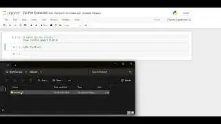 Extract and read zip files in python / Jupyter Notebooks