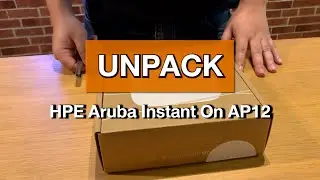 Unpack - Aruba Instant On AP12 (P/N : R2X01A)