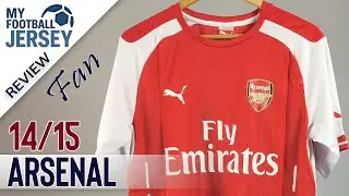 Arsenal Home Retro Kit 14/15 (JEOGM) Fan Version Review