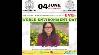 Ar. Tapasya Das, Executive Committee Member, IIA Karnataka Chapter