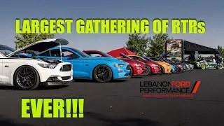 The Largest Gathering of RTRs Yet - Lebanon Ford Car Show