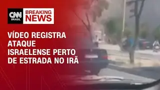 Conflito no Oriente M&eacute;dio: V&iacute;deo mostra ataque israelense perto de estrada no Ir&atilde;  | CNN 360&ordm;