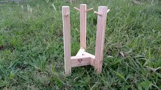 Diy Face Mask Stand ll wooden mask holder diy ll bs wooden creation