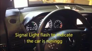 Mercedes Benz car remote starter installation toronto