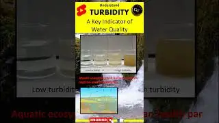 Turbidity- A key indicator of water quality #viral #shorts
