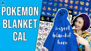 POKEMON BLANKET CAL | Let's Crochet a Gen One Blanket!