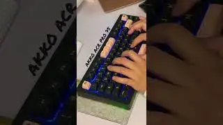 Akko ACR Pro 75 Typing Sound | ASMR