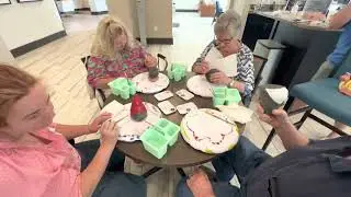Art workshop at Jubilation by Silver Companies