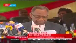 Kenya National Examination Council launches 2015  National Examinations Timetable