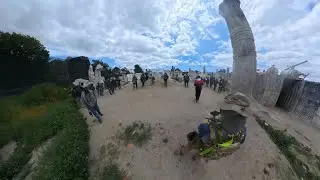 Hollywood sport paint balling pov 4K
