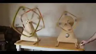 Skein Winder  & Swift Demonstration
