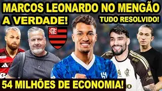 A VERDADE SOBRE MARCOS LEONARDO NO FLAMENGO! 54 MILHÕES! LUCAS PAQUETÁ NO BID E PRONTO PARA A FINAL!