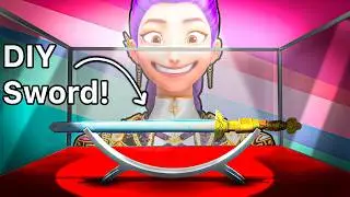 DIY Rumi Sword Prop | EVA Foam + Vinyl Crafting Tutorial