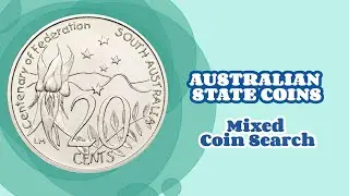 AUSTRALIAN STATE COINS + a COIN SEARCH LIVE ✨ (Mixed Coin Search)