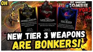 NEW Tier 3 Weapons Are BONKERS!! Yet Another Zombie Survivors!