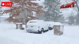 Live: Northern New Jersey Wakes to Blizzard Conditions U.S. Weather | Winter Storm | Snow Storm