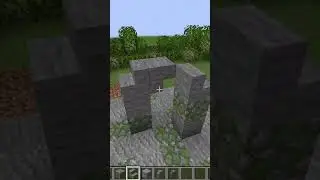 The BEST small statue EVER in Minecraft #shorts #Statue #minecraft