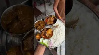 ₹400 Mutton Chusta Kaleji Thali | Mutton Chawal