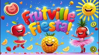 🎵 Fruitville Fiesta! | Sing, Dance & Meet the Happy Fruits! 🍓🍌🍍