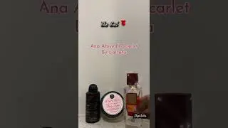 A Rose inspired layering combo #perfume #perfumescents #fragrance