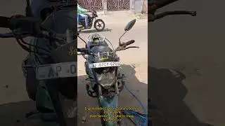 Yamaha Fz Engine Hydro Carbon Cleaning Service Done #carboncleaner