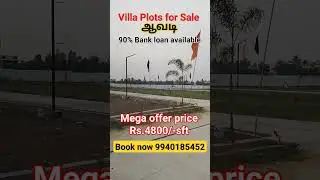 villa Plots for Sale in Avadi