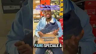 Sneakers Story &Eacute;pisode 4 : La Air Max 90 Hyperfuse Ind&eacute;pendance Day USA Navy !