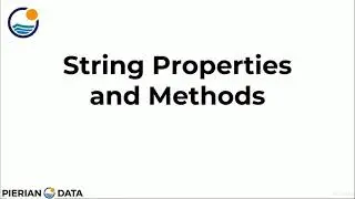String Properties And Methods