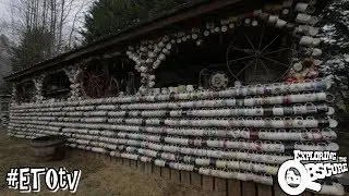 30,000 Coffee mugs COVER this house in North Carolina