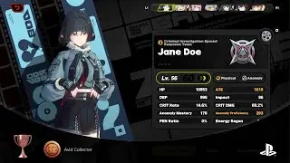 Zenless Zone Zero - Avid Collector Trophy🏆