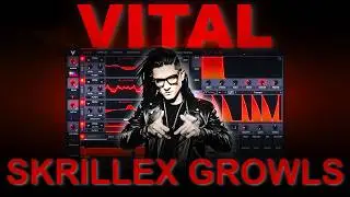 Skrillex Growl Bass Tutorial (Free Vital Preset)
