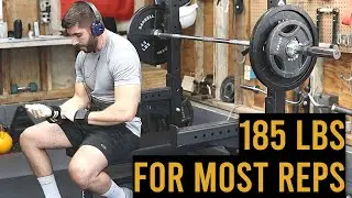 Bench Pressing My Bodyweight For Most Reps