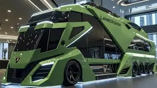 Motorhome Lamborghini 2026 O Ve&iacute;culo Recreativo de Luxo Mais Extremo do Mundo Supercarro sobre Rodas