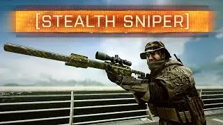 ► BF4 STEALTH SNIPER! | Battlefield 4 Dragon's Teeth DLC