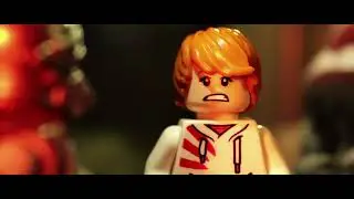 LEGO Backrooms Knight vs Worm Monster