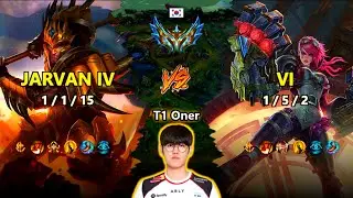 T1 Oner | Jarvan IV JUNGLE vs Vi | Patch 26.1 | 2026-01-17 | LoL Replay