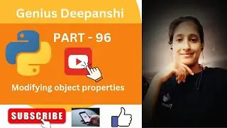 Modifying object properties in python