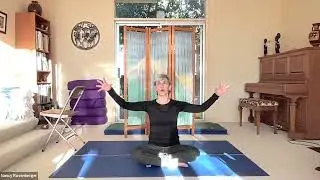 Balance Skills, Strengthening the Foundation leg, Experimenting, Nancy Rosenberger, Mindful Yoga