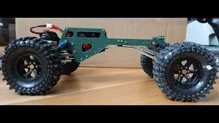 SCX24 DIY carrier bearing chassis climbing box