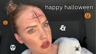 halloween makeup using toilet roll?!?!