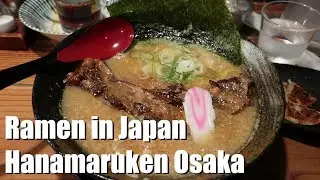 Ramen in Japan - Hanamaruken Osaka