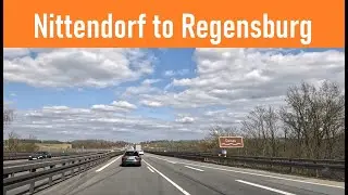 Germany: A3 Nittendorf to Regensburg
