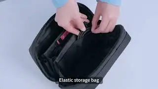 Tech Pouch Organizer Case Portable Storage Bag Gadget Bag for Tr
