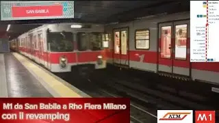 🔴 M1 da San Babila a Rho Fiera Milano con il Revamping