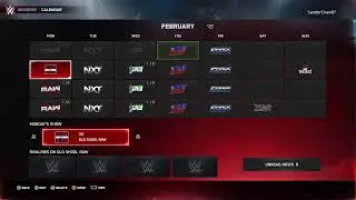 Raw & Smackdown After Royal Rumble: WWE 2K25 Universe Mode Walkthrough Week 37 Part 1 LIVE