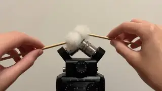 ASMR Sensitive Zoom H6 Mic Ear Cleaning with Fluffy Ear Picks [30 min]