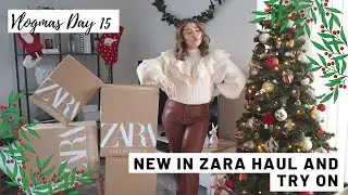 VLOGMAS, ДЕНЬ 15 | Zara Haul and Try On &mdash; Новинка зимы 2020