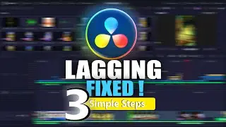 👊🤑Video lagging in DaVinci Resolve while editing then no worries, what this solve it in 1:23.